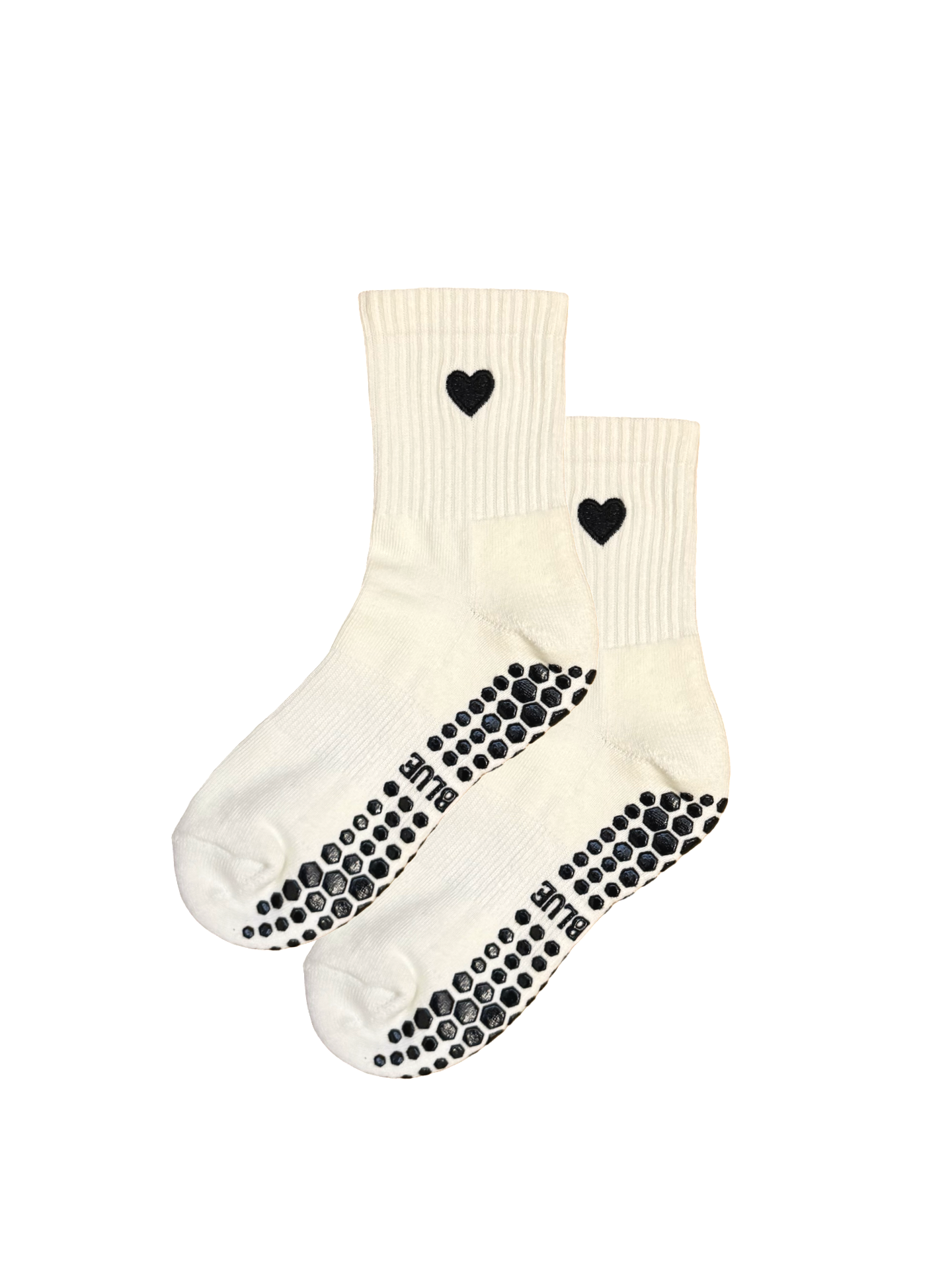 Black Heart Ankle Crew